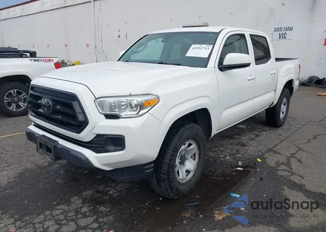 2021 Toyota Tacoma Sr V6 из США, поврежденный, VIN 3TMCZ5AN6MM444948